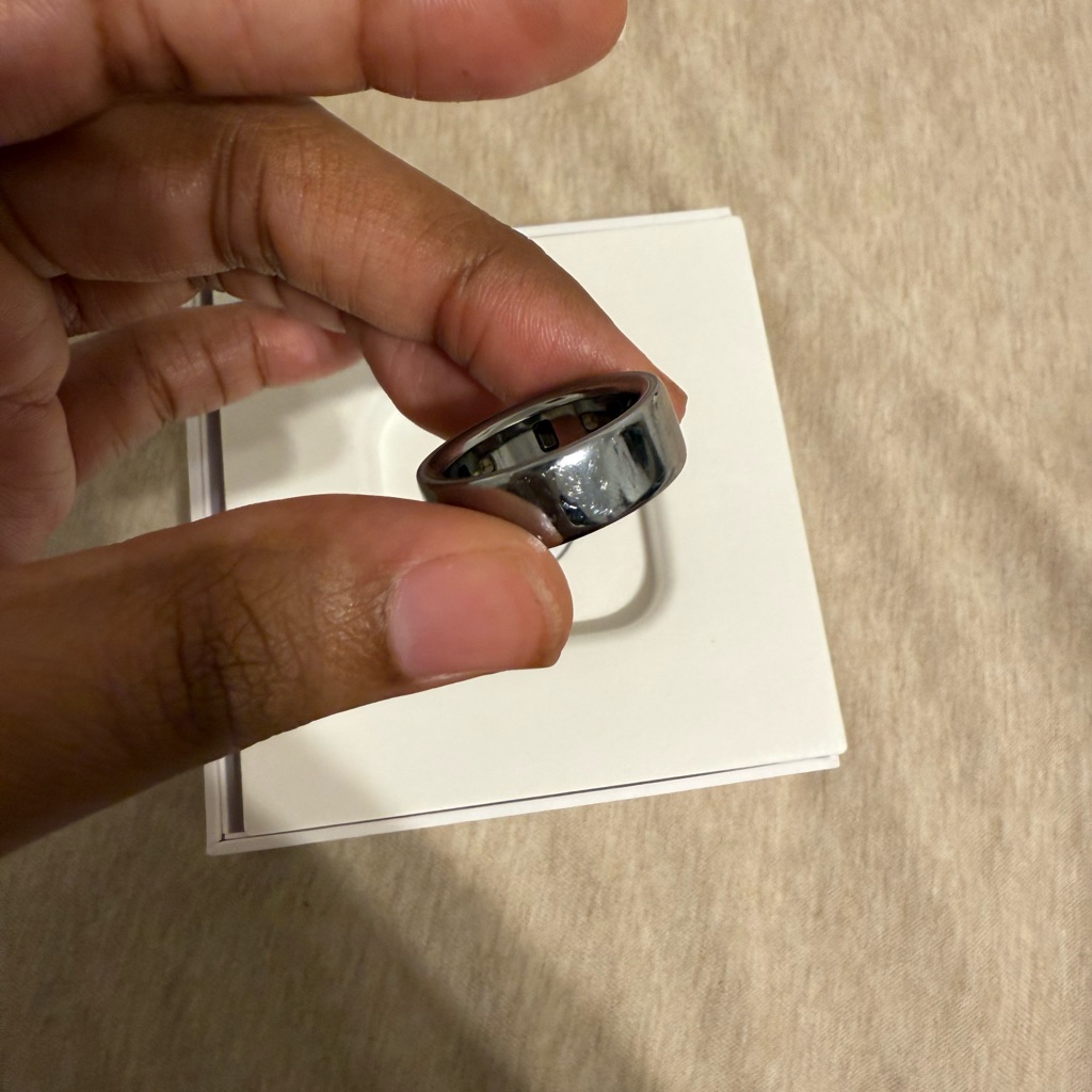 Oura Ring Silver Oura Ring Silver